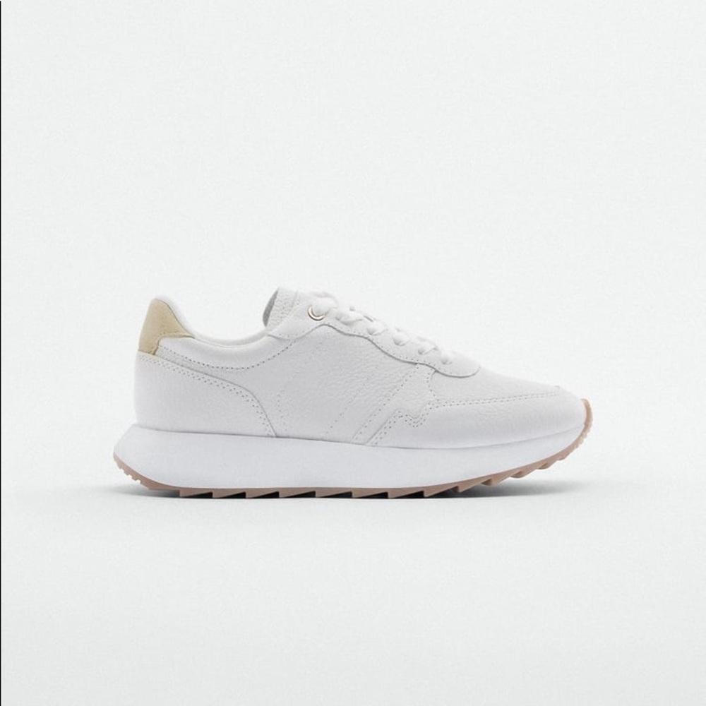 LEATHER ATHLETIC SNEAKERS